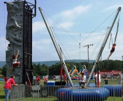 Rockwall Trampoline Combo