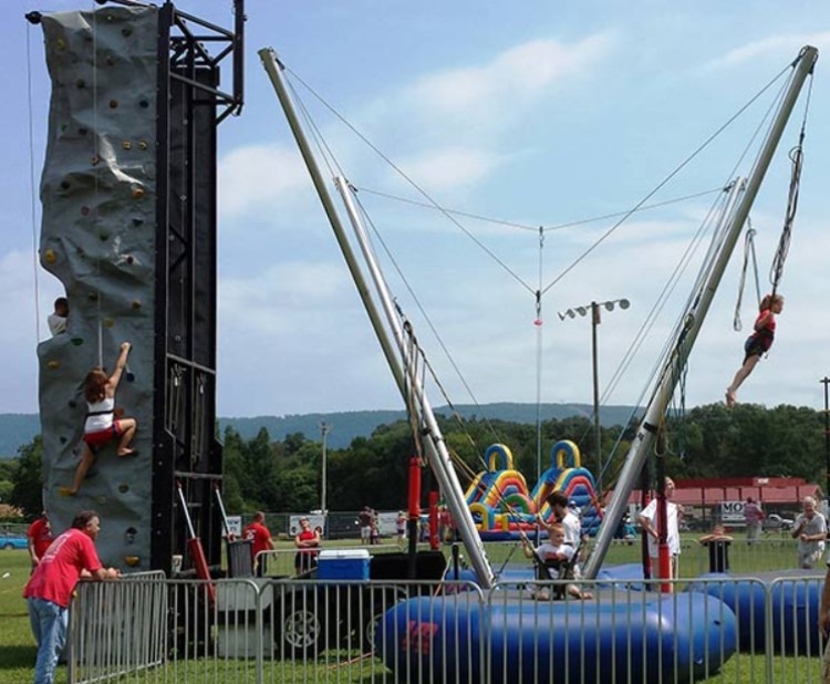 Rockwall Trampoline Combo
